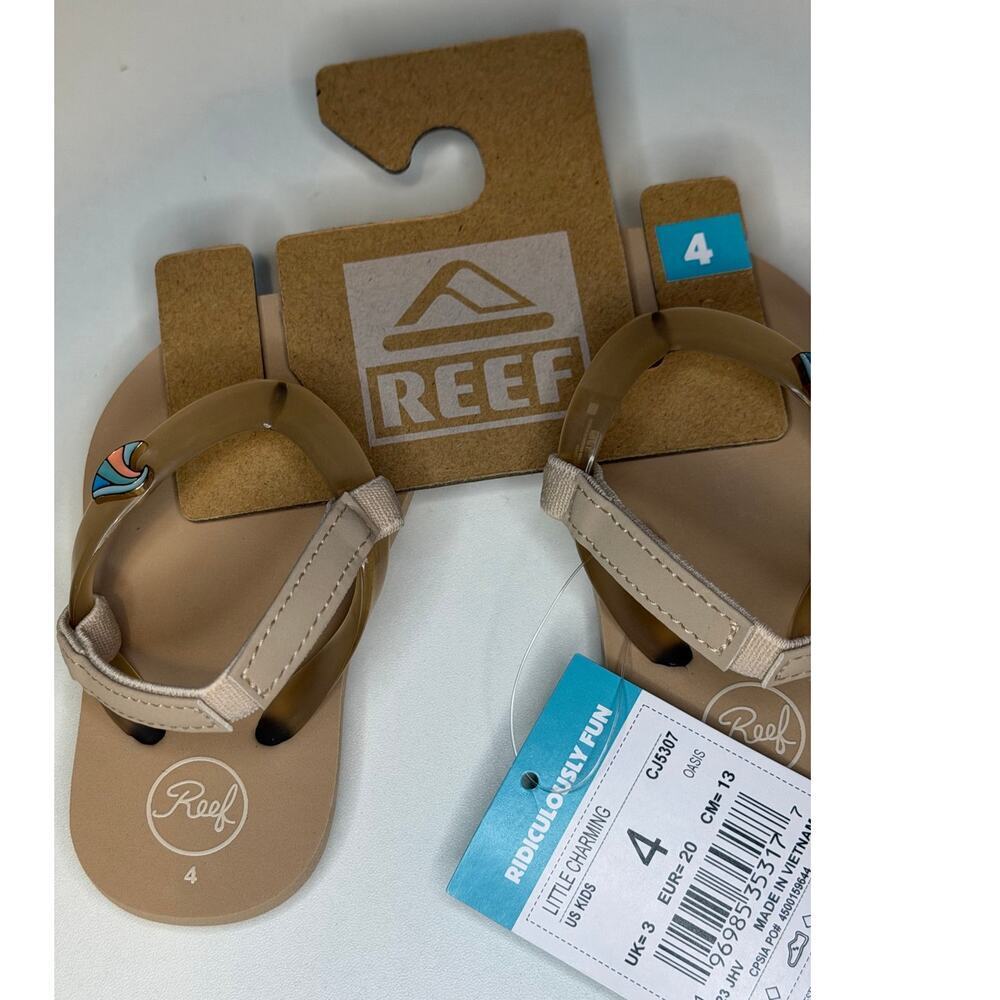 NWT Reef Kids Little Charming - Toddler Size 4 - Picture 6 of 6